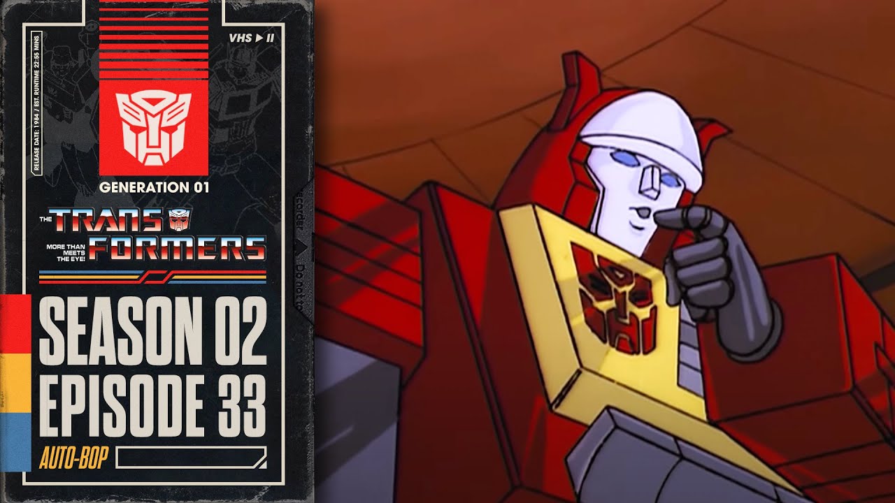 Auto-Bop | Transformers: Generation 1 | Season 2 | E33 | Hasbro Pulse