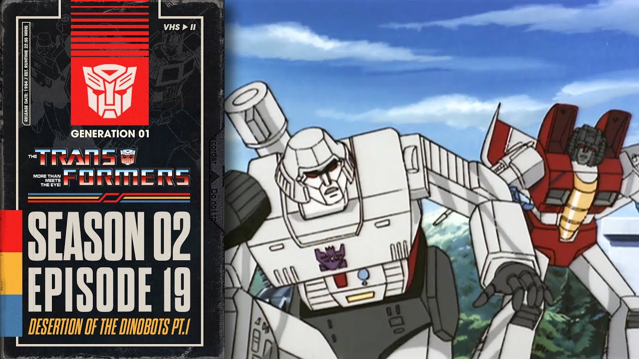 Desertion of the Dinobots, Part 1 | Transformers: Generation 1 | Season 2 | E19 | Hasbro Pulse