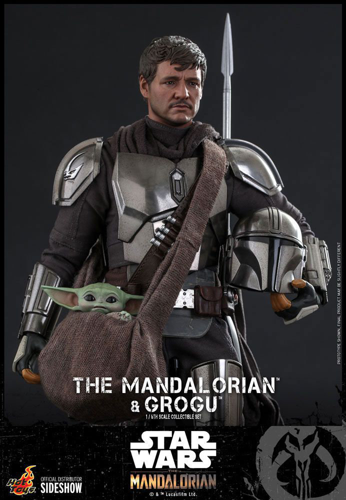 Hot Toys Collectibles - Star Wars - The Mandalorian & Grogu Figur