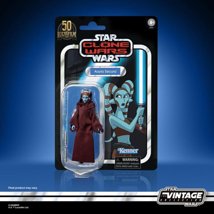 Aayla Secura Star Wars: Clone Wars Vintage Collection Figur VC217 Walmart Exclusive