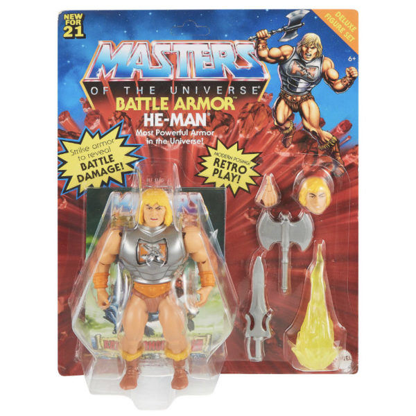 He-Man Battle Armor Deluxe - Masters of the Universe Origins Actionfigur von Mattel (MotU) - MOC