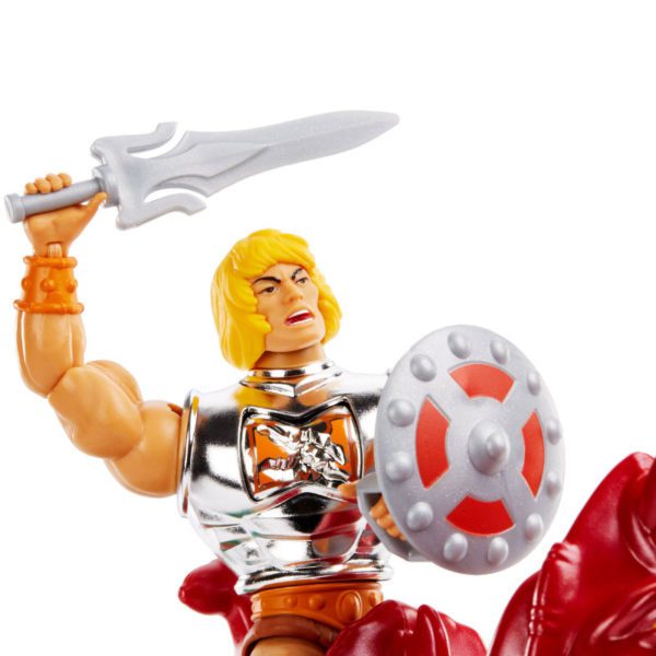 Battle Warriors - Battle Armor He-Man und Battle Cat im 2er Set - Masters of the Universe Origins Actionfigur von Mattel (MotU) - MOC