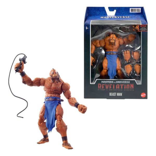 Beast Man Masters of the Universe MotU Revelation Masterverse Figur