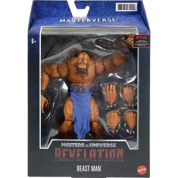 Beast Man Masters of the Universe MotU Revelation Masterverse Figur