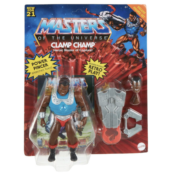 Clamp Champ Deluxe - Masters of the Universe Origins Actionfigur von Mattel (MotU) - MOC