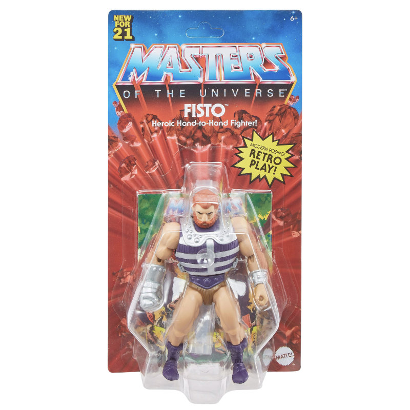 Fisto Masters of the Universe Origins Actionfigur von Mattel (MotU) - MOC