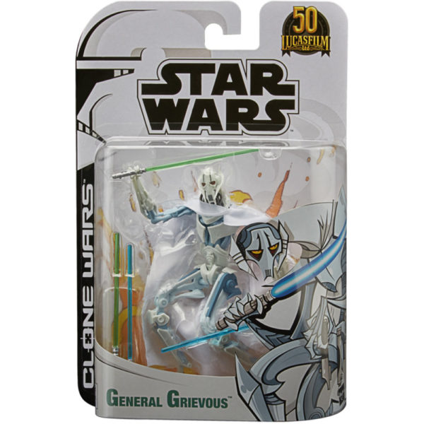 General Grievous Star Wars Black Series Figur von Hasbro aus Genndy Tartakovsky´s Clone Wars