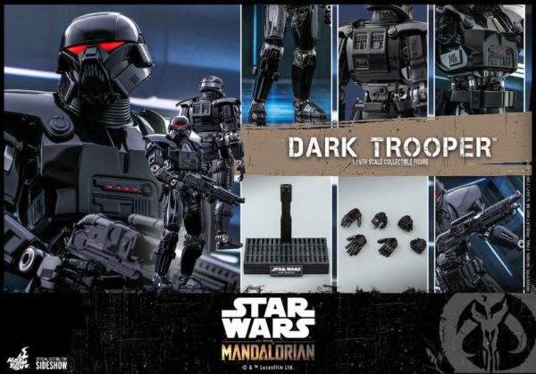 Hot Toys Dark Trooper 1:6 Actionfigur aus Star Wars The Mandalorian