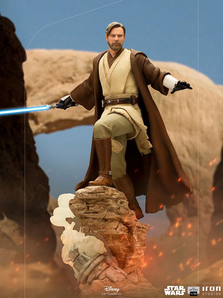 Obi-Wan Kenobi 1:10 Figur von Iron Studios / Sideshow aus Star Wars
