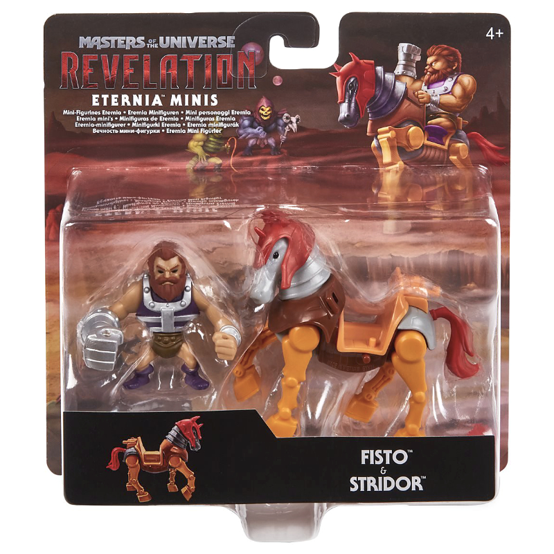 Fisto & Stridor Vehicle Pack Masters of the Universe Revelation Eternia Minis Actionfigur von Mattel (MotU)