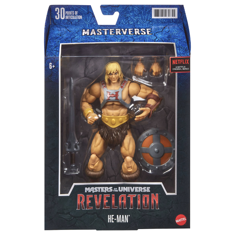 He-Man Masters of the Universe Revelation Masterverse Actionfigur von Mattel (MotU) - MOC