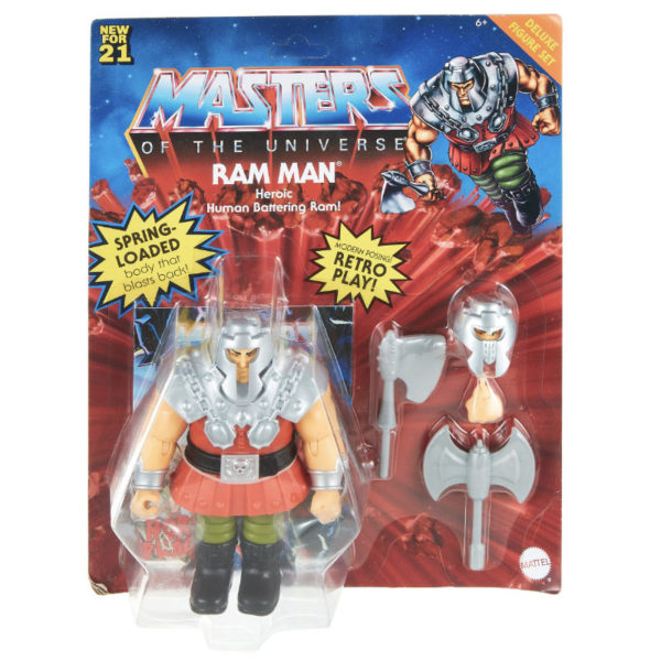 Ram Man Deluxe - Masters of the Universe Origins Actionfigur von Mattel (MotU) - MOC