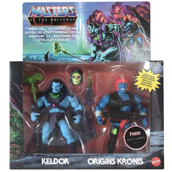 Rise of Evil 2 Pack Keldor & Korns Masters of the Universe Origins MotU