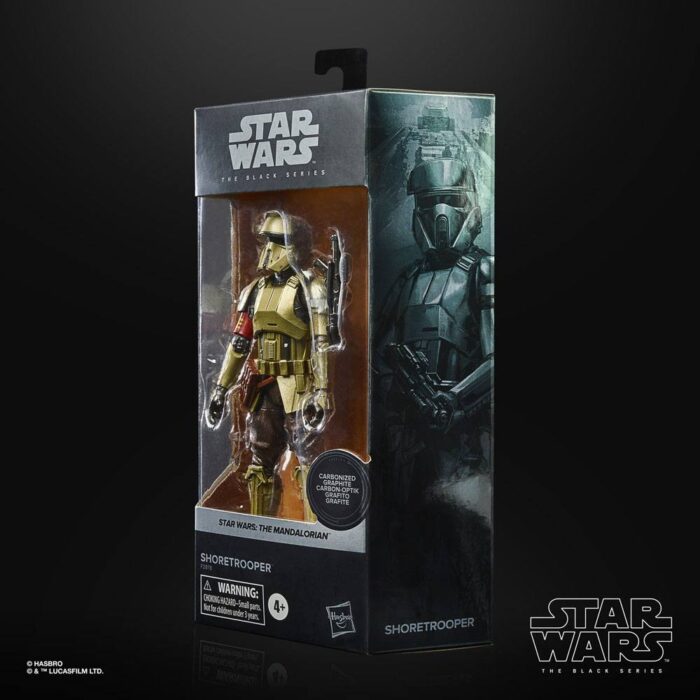 Shoretrooper Star Wars Black Series Carbonized Actionfiguren aus The Mandalorian