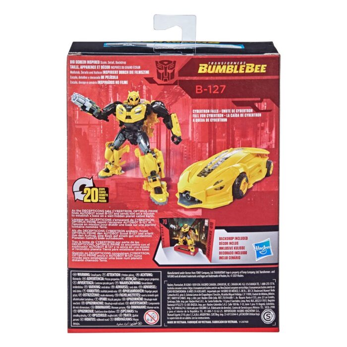 Bumblebee BS-127 Transformers Studio Deluxe Class Figur Nr. 70 von Hasbro