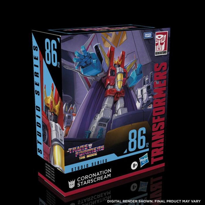 Coronation Starscream Transformers Studio Series 86-12 Leader Class The Transformers: The Movie von Hasbro und Takara Tomy