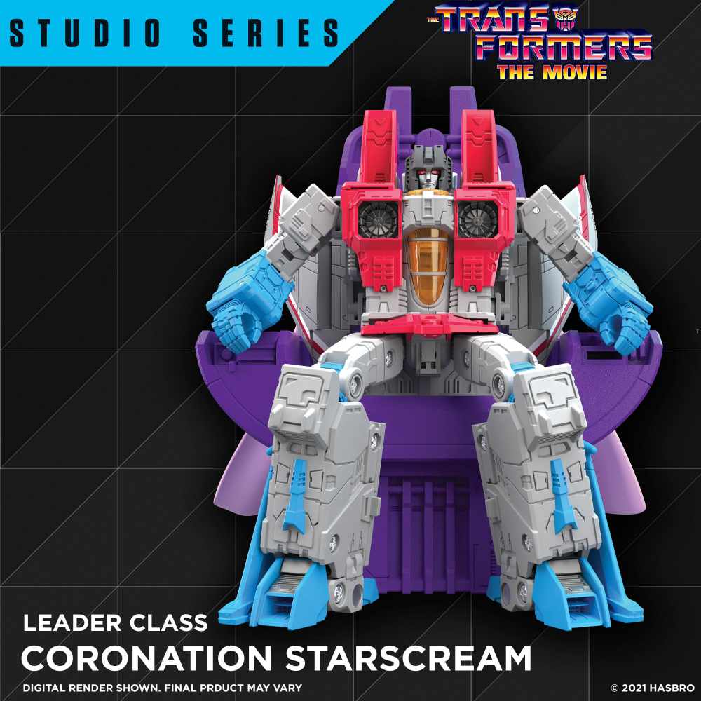 Coronation Starscream Transformers Studio Series 86-12 Leader Class The Transformers: The Movie von Hasbro und Takara Tomy