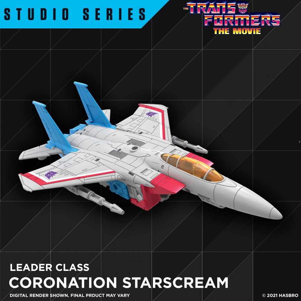 Coronation Starscream Transformers Studio Series 86-12 Leader Class The Transformers: The Movie von Hasbro und Takara Tomy