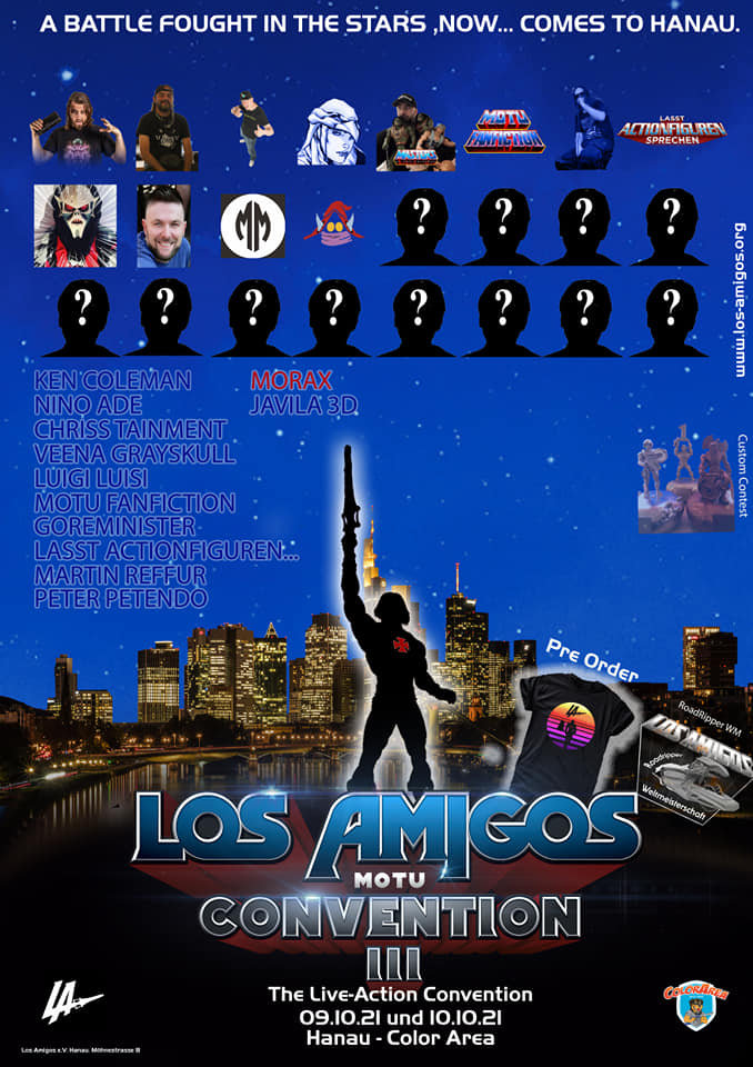 Los Amigos Masters of the Universe MotU Fantreffen 2021