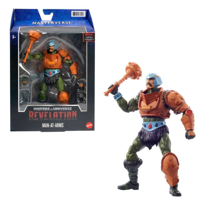 Man-At-Arms Masters of the Universe MotU Revelation Masterverse Actionfigur