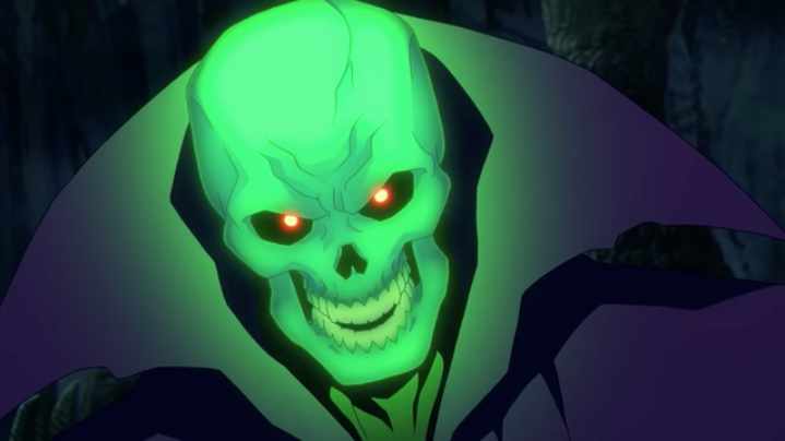 Einblicke in den Kampf zwischen Orko und Scare Glow in Masters of the Universe: Revelation