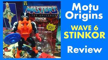 Review zu Figur Stinkor aus Masters of the Universe MotU Origins Wave 6