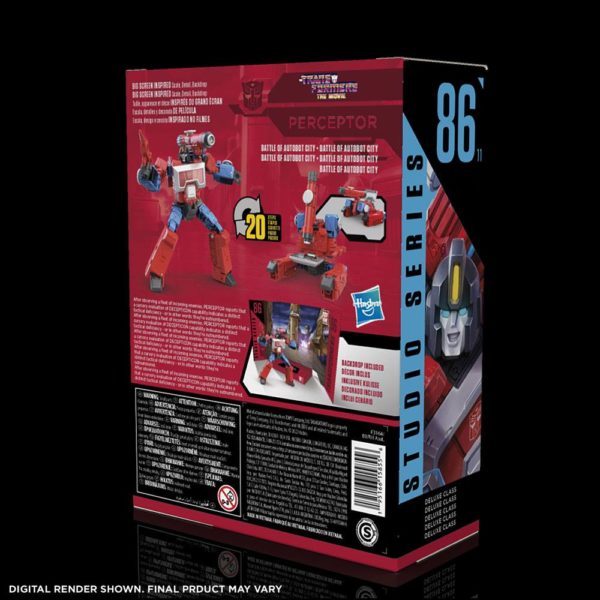 Perceptor Transformers Studio Series 86-11 Deluxe Class The Transformers: The Movie