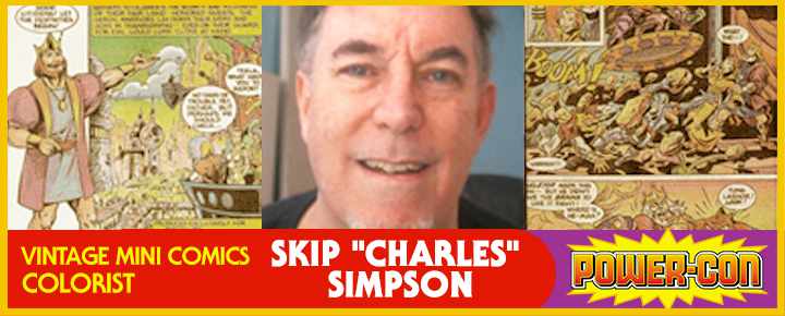Power Con 2021 - Skip "Charles" Simpson MotU Vintage Mini Comics Colorist