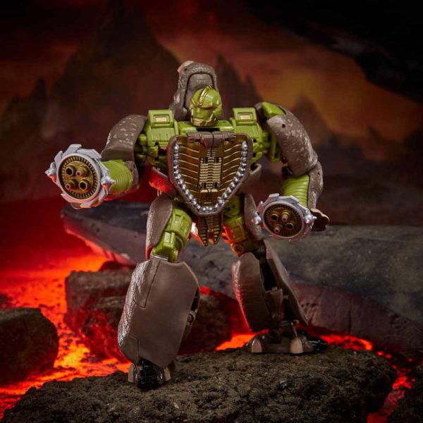 Rhinox Transformers Figur Generations War for Cybertron: Kingdom Voyager Class Wave 3