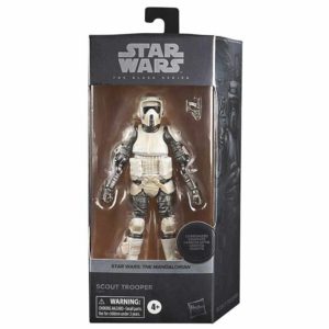 Scout Trooper Carbonized Figur aus der Star Wars Black Series von Hasbro