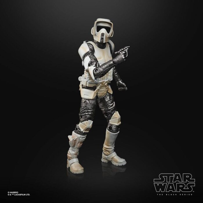 Scout Trooper Carbonized Figur aus der Star Wars Black Series von Hasbro