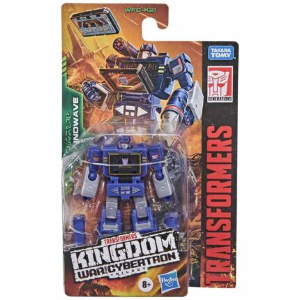 Soundwave Transformers Figur Generations War for Cybertron: Kingdom Code Class Wave 3 von Hasbro und Takara Tomy