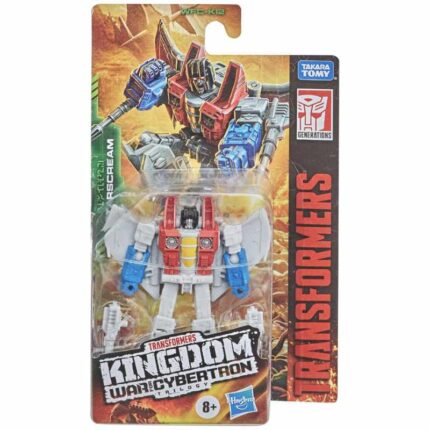 Starscream Transformers Figur Generations War for Cybertron: Kingdom Code Class Wave 3 von Hasbro und Takara Tomy