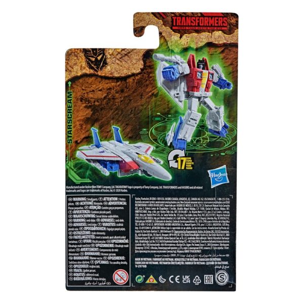 Starscream Transformers Figur Generations War for Cybertron: Kingdom Code Class Wave 3 von Hasbro und Takara Tomy