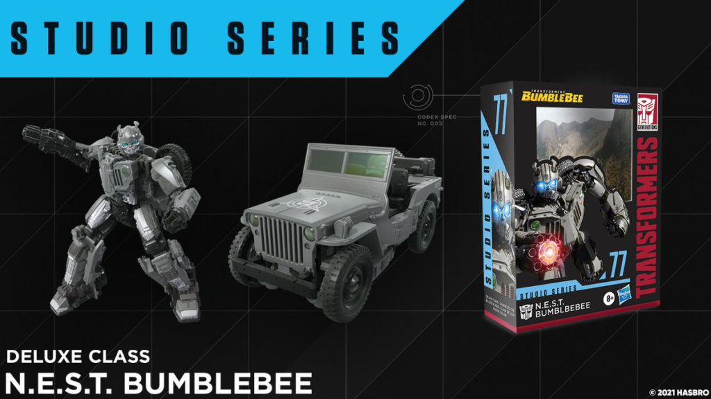 Transformers Bumblebee N.E.S.T. Studio Series Deluxe Figur 77 von Hasbro