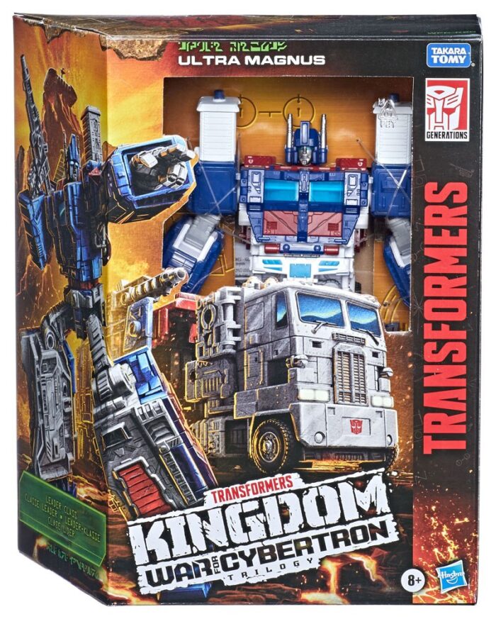 Ultra Magnus Transformers Kingdom War of Cybertron Trilogy Figuren von Hasbro und Takara Tomy