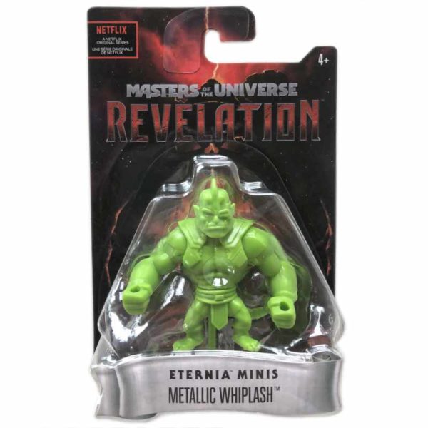 Whiplash Metallic Masters of the Universe Revelation Eternia Minis