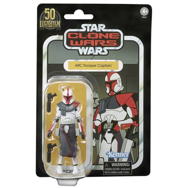 Arc Trooper Captain VC213 Figur aus der Star Wars Clone Wars The Vintage Collection