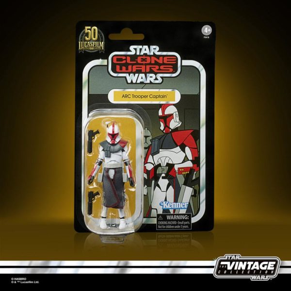 Arc Trooper Captain VC213 Figur aus der Star Wars Clone Wars The Vintage Collection