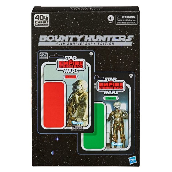 Bounty Hunters 2er-Pack mit Zuckuss und 4-LOM der Star Wars Black Series 40th Anniversary Edition von Hasbro