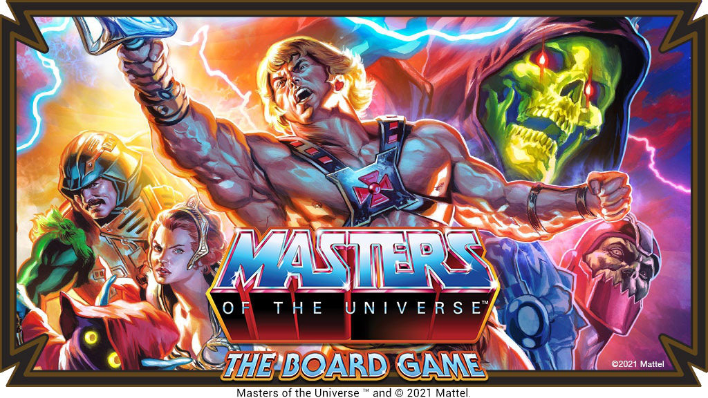 Kickstarter Kampagne für das Brettspiel Masters of the Universe: Clash for Eternia von CMON