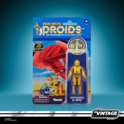 C-3PO (See-Threepio) - Star Wars: Droids - Vintage Collection - AUSPACKER