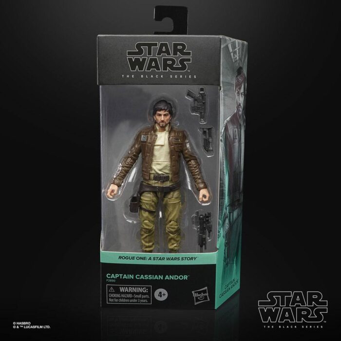 Captain Cassian Andor Star Wars: Rogue One Black Series Figur von Hasbro