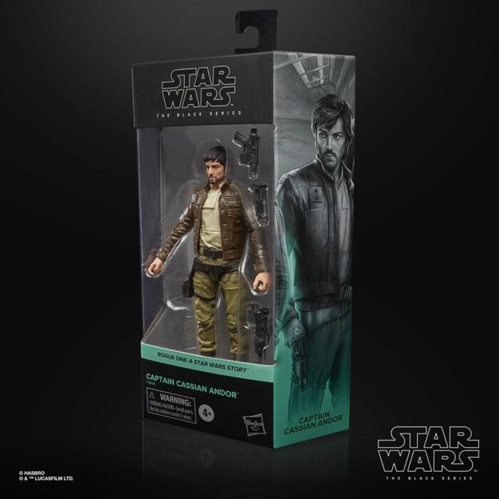 Captain Cassian Andor Star Wars: Rogue One Black Series Figur von Hasbro