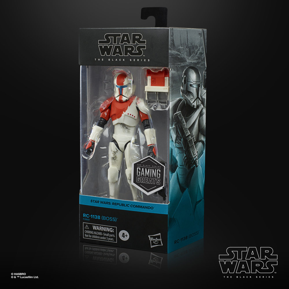 RC-1138 (Boss) als Star Wars Black Series Gaming Greats GameStop Exclusive Figur