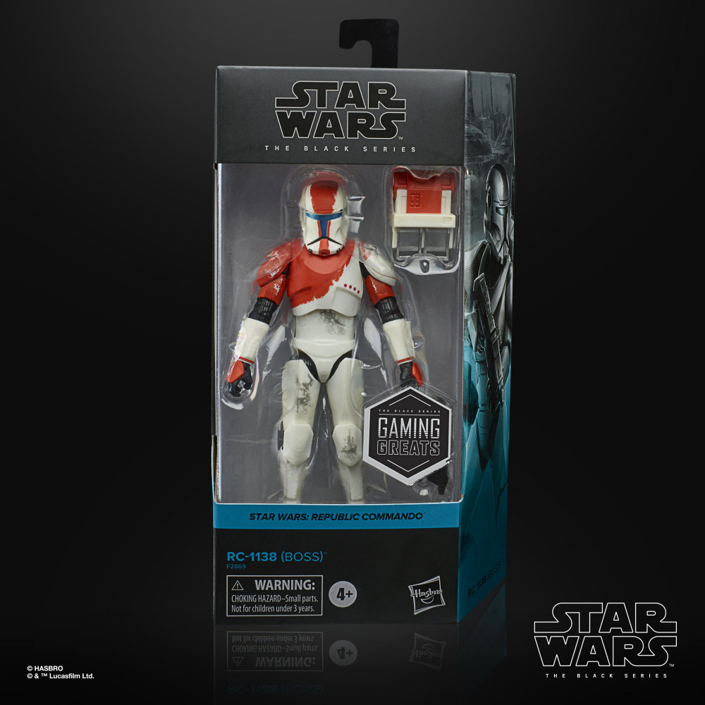 RC-1138 (Boss) als Star Wars Black Series Gaming Greats GameStop Exclusive Figur