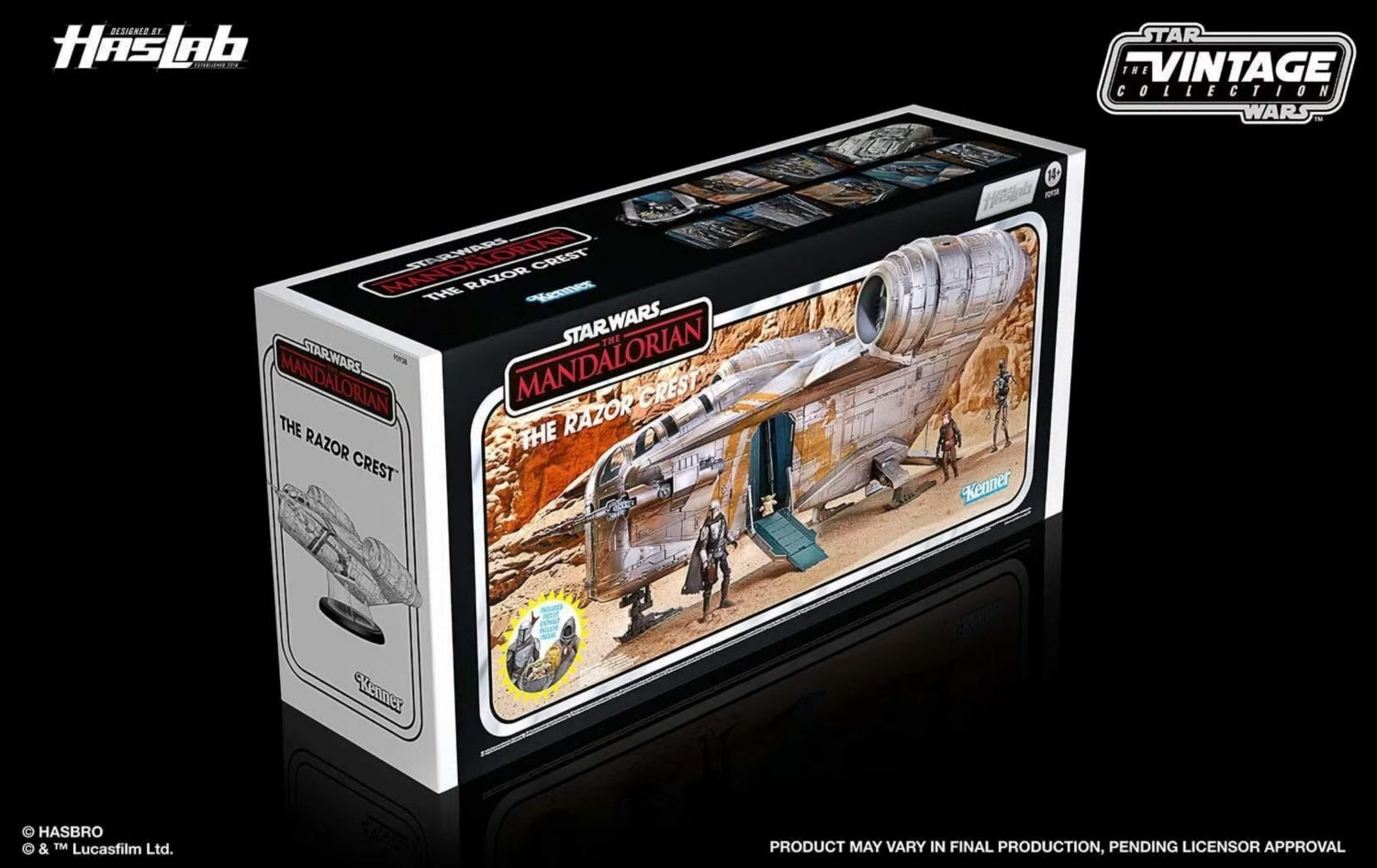 Star Wars: The Mandalorian Razor Crest Verpackung