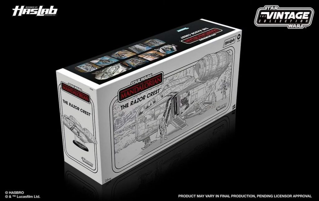 Star Wars: The Mandalorian Razor Crest Verpackung