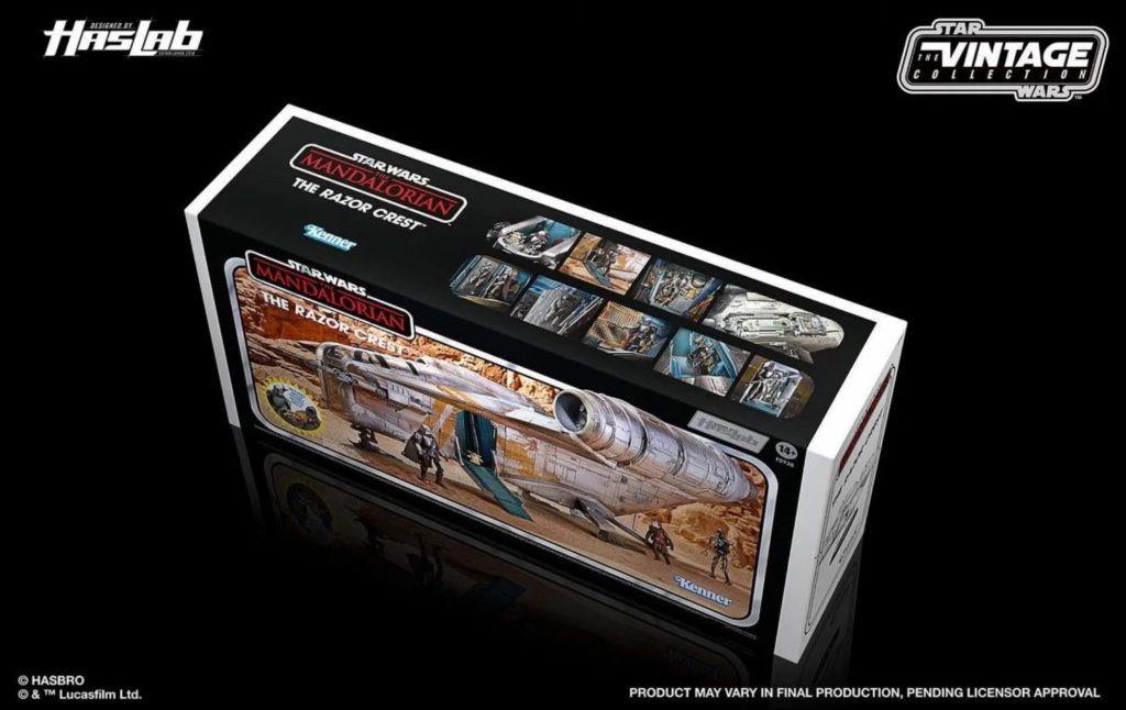 Star Wars: The Mandalorian Razor Crest Verpackung