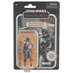 The Mandalorian Carbonized Figur aus der Star Wars Vintage Collection